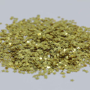 3mm Gold Star Glitter 