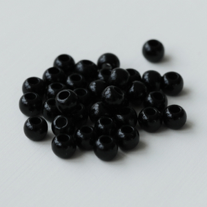 Round 4mm153 Machine Plastic Beads For Embroidery