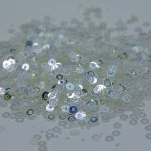 3mm Bridal Gown Fabric Crystal Sequin