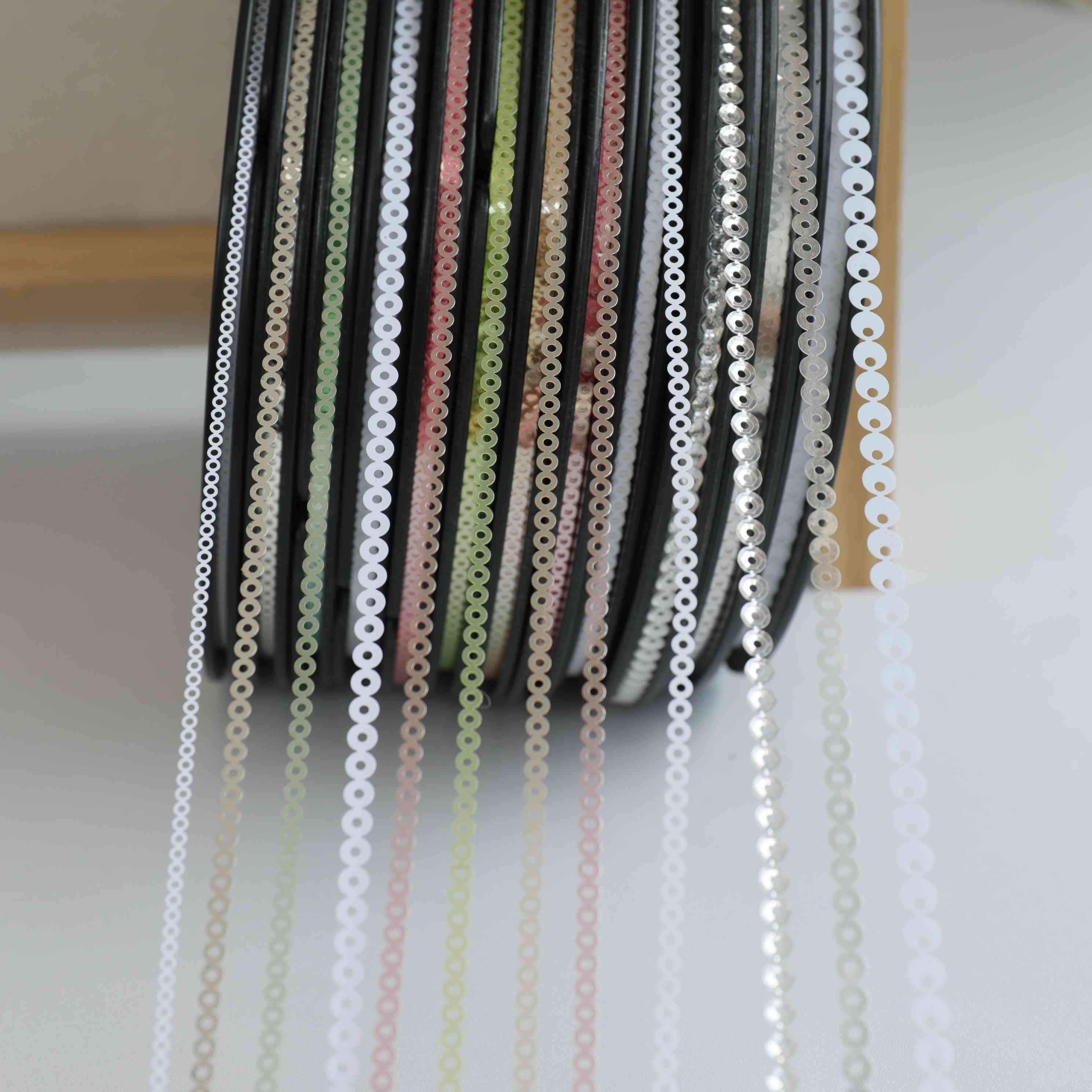 Pet Sequin Roll Sequin for Embroidery Machine Cup crystal