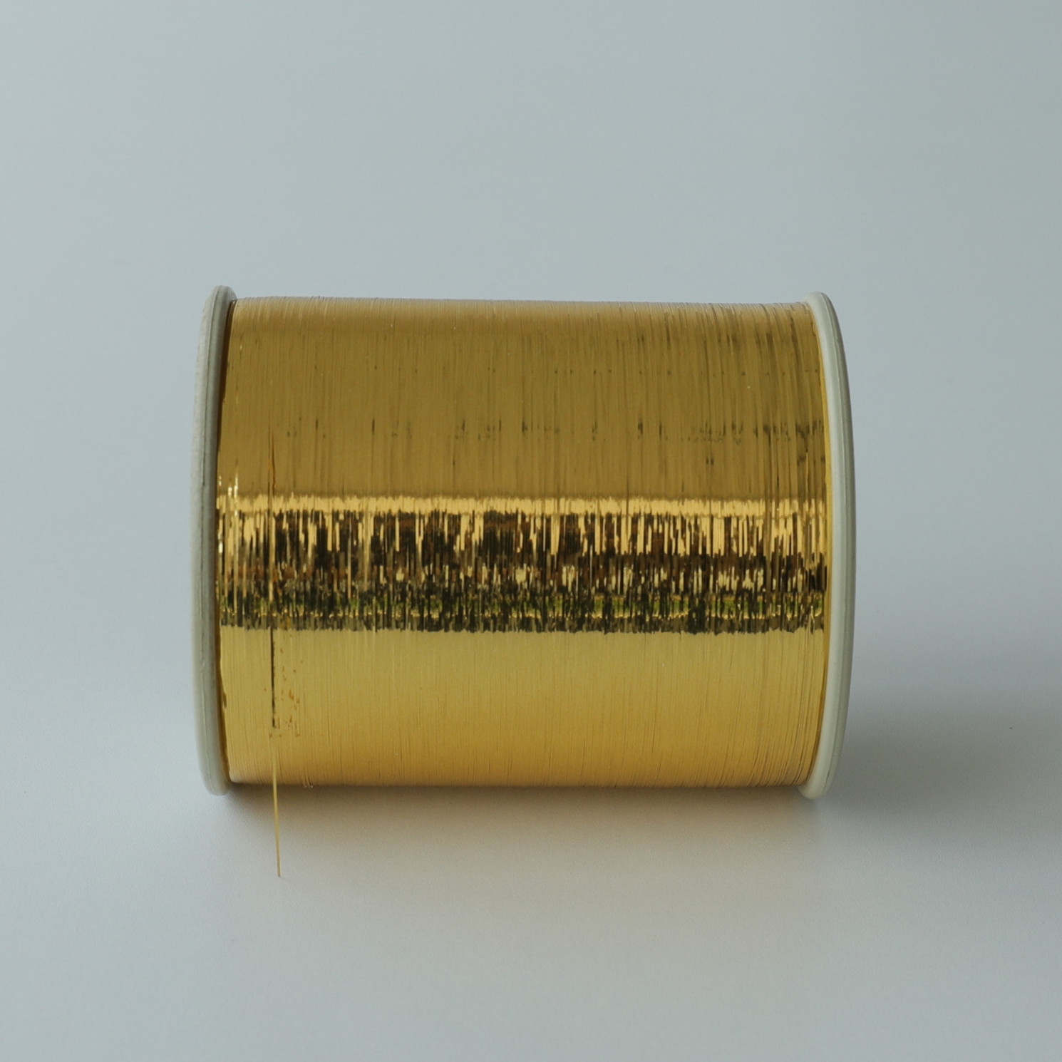 300grams Flat Yarn M Type Metallic Yarn Gold 1/32"