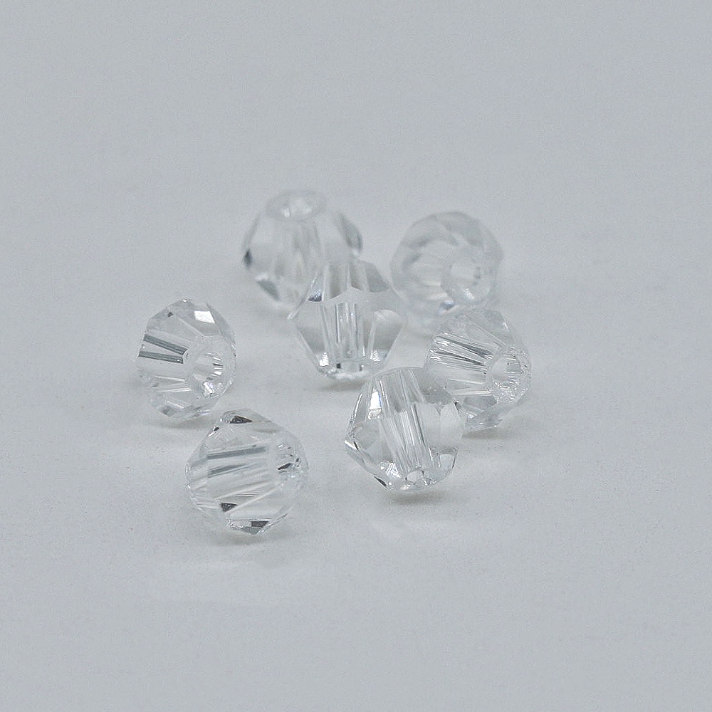  Pointed 4mm 101 Machine Glass Beads For Embroidery
